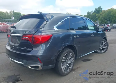 2019 Acura Mdx Tech Pkg z USA, uszkodzony, nr VIN 5J8YD4H52KL035186